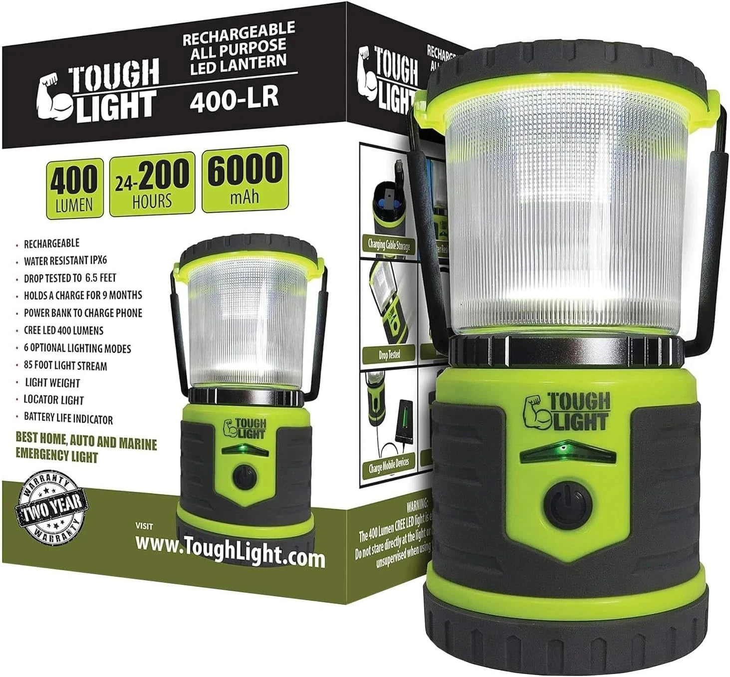Tough Light 400-LR Rechargeble Light