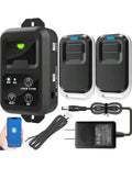 UHPPOTE HBK-R01 Black Ergonomic 2.4Ghz WiFi Remote Control Switch